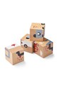 Liewood fából készült puzzle többszínű LW18039