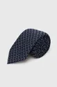 sötétkék BOSS nyakkendő selyemkeverékből Férfi