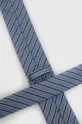 HUGO selyen nyakkendő kék
