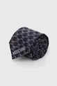 темно-синій Шовковий галстук Moschino Чоловічий