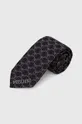 чёрный Шелковый галстук Moschino Мужской