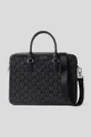чорний Karl Lagerfeld шкіряна сумка Чоловічий