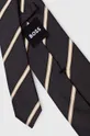 Шелковый галстук BOSS серый