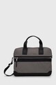 Τσάντα φορητού υπολογιστή Tommy Hilfiger υφασμάτινο γκρί AM0AM11574