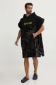 czarny Rip Curl ręcznik bawełniany 104 x 83 cm. Męski