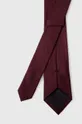 Hodvábna kravata Calvin Klein burgundské