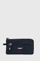 Aeronautica Militare husa de chei din piele Gift Box bleumarin AM107