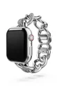 Pas za uro apple watch Swarovski 5678671 SPARKLING CHAIN srebrna