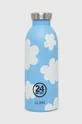 modrá Termo fľaša 24bottles Unisex
