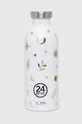 biela Termo fľaša 24bottles Unisex