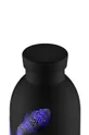 Θερμικό μπουκάλι 24bottles Clima Bottle Biscione Blu 500 ml μαύρο