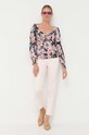 Μπλουζάκι Guess W3YH52.WEQ82 σκούρο μπλε AW23