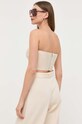 Odjeća Top Bardot 58608TB.CHAMPAGNE bež