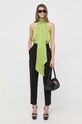 Pinko bluzka 100135.A0ZI zielony AW23
