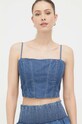 Τζιν Top DKNY κανονικό μπλε E3DMYS08
