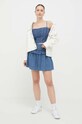 Τζιν Top DKNY E3DMYS08 μπλε AW23