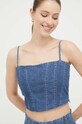 Τζιν Top DKNY μπλε E3DMYS08