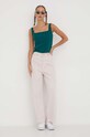 Abercrombie & Fitch top KI140.3425.370 verde AW23