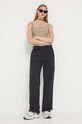 Abercrombie & Fitch top KI140.3425.465 beżowy AW23