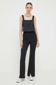 Abercrombie & Fitch top KI140.3476.900 czarny AW23
