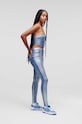 Top Karl Lagerfeld Jeans modrá 235J1603