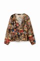 Μπλουζάκι Desigual 23WWBW25 πολύχρωμο