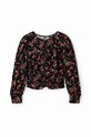 Desigual bluza 23WWBW36 negru