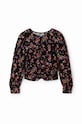 Блузка Desigual 23WWBW36 чорний