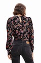 Блузка Desigual 23WWBW36 чорний AW23