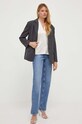 Pinko bluzka jedwabna 100376.ZR64 beżowy AW23