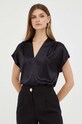 Pinko bluzka jedwabna czarny 100376.ZR64