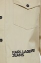 Karl Lagerfeld Jeans koszula bawełniana 236J1605 beżowy