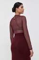 Ruházat Twinset body 232TT2480 burgundia