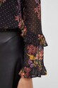 Μπλουζάκι Twinset 232TT2466 μαύρο
