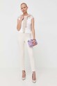 Μπλουζάκι Morgan DGIULIA.OFF.WHITE λευκό AW23