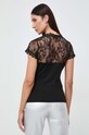 Футболка Morgan DLAMI DLAMI.NOIR чорний AW23