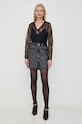 Μπλουζάκι Morgan TAPA.NOIR μαύρο AW23