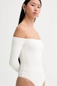 Saint Body body OFF SHOULDR BODYSUIT beżowy SB.318