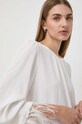 Μπλούζα με μείγμα μεταξιού Marella λευκό 2331160936200