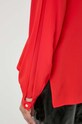 Victoria Beckham bluzka jedwabna 1423WTP004967A czerwony