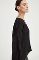 By Malene Birger bluza Q70448014 negru AW23