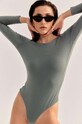 Bluza Saint Body bez uzorka zelena SB.323