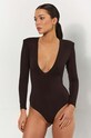 Saint Body felső hosszú barna SB.337