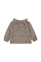 Dziewczynka Konges Sløjd bluzka dziecięca KS5633 beżowy