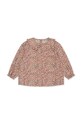 Detská bavlnená blúzka Konges Sløjd bavlna ružová KS5805