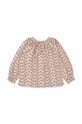 Dziewczynka Konges Sløjd bluzka dziecięca KS6347 różowy
