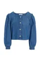 Дитяча джинсова сорочка Tommy Hilfiger блакитний