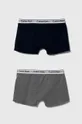Παιδικά μποξεράκια Calvin Klein Underwear 2-pack γκρί