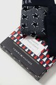 Tommy Hilfiger bokserki i skarpety wzorzyste granatowy UB0UB00515.9BYX