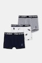 Polo Ralph Lauren přiléhavé boxerky dětské bavlněné s elastanem 3-pack námořnická modř 9P5015